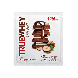 True Whey Protein Chocolate com Avelã Sachê 32g True Source