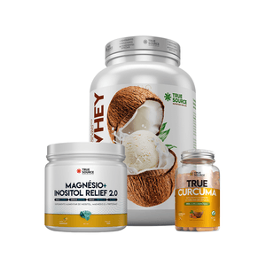 Combo Vida Saudável 1 True Whey Coconut Ice Cream