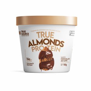 True Almonds Protein Chocolate ao Leite 50g True Source