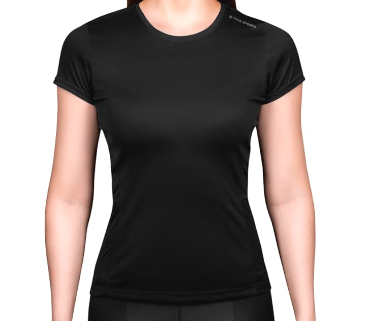 Camiseta-Dry-Fit-Preta-Feminina-True-Sports-