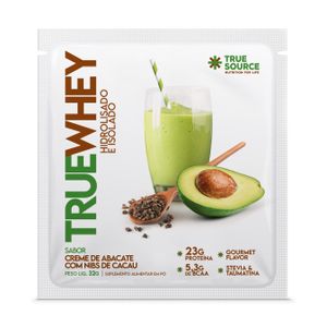 True Whey Protein Creme de Abacate com Nibs de Cacau 32g True Source