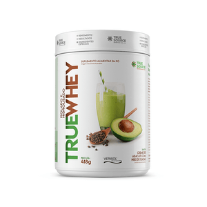 True Whey Protein Creme de Abacate com Nibs de Cacau 418g True Source