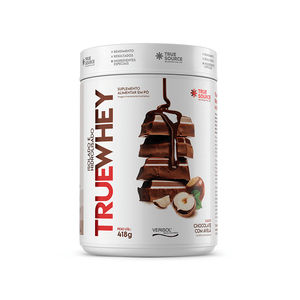 True Whey Protein Chocolate com Avelã  418g  True Source