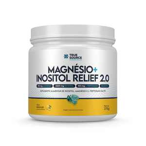 True Magnésio + Inositol Relief 2.0 Maracujá 375g True Source