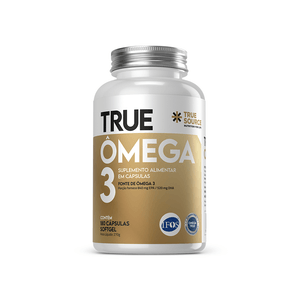 True Ômega 3 com Vitamina E 180 Cápsulas True Source