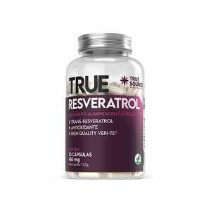 True Resveratrol 30 Cápsulas True Source